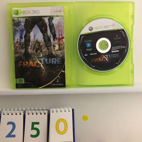 Fracture Xbox 360 Game + Manual PAL - Trippy Trades 