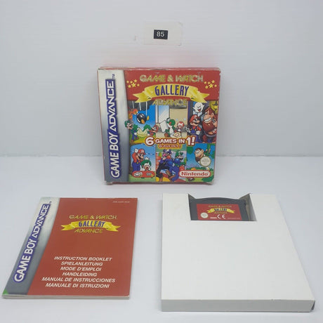 Game & Watch Gallery Advance Nintendo Gameboy Advance GBA Boxed Complete oz85 - Trippy Trades 