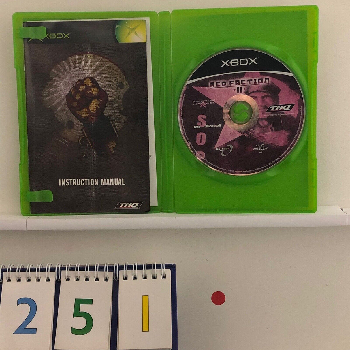 Red Faction 2 II Xbox Original Game + Manual PAL - Trippy Trades 