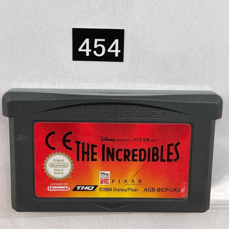 The Incredibles Nintendo Gameboy Advance GBA Game Cartridge - Trippy Trades 