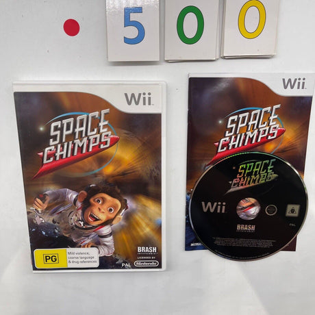 Space Chimps Nintendo Wii Game + Manual PAL - Trippy Trades 