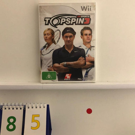 Topspin 3 Nintendo Wii Game PAL - Trippy Trades 