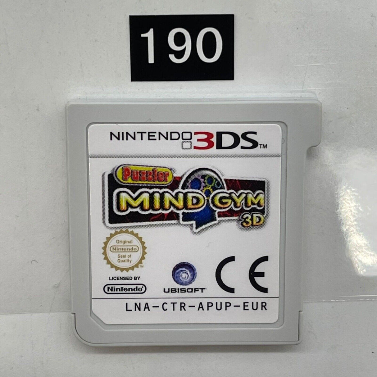 Puzzler Mind Gym 3D Nintendo 3DS Game Cartridge PAL - Trippy Trades 