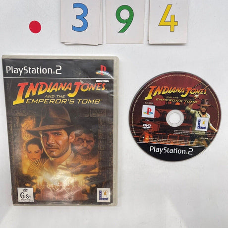 Indiana Jones And The Emperor's Tomb PS2 Playstation 2 Game PAL r394 - Trippy Trades 