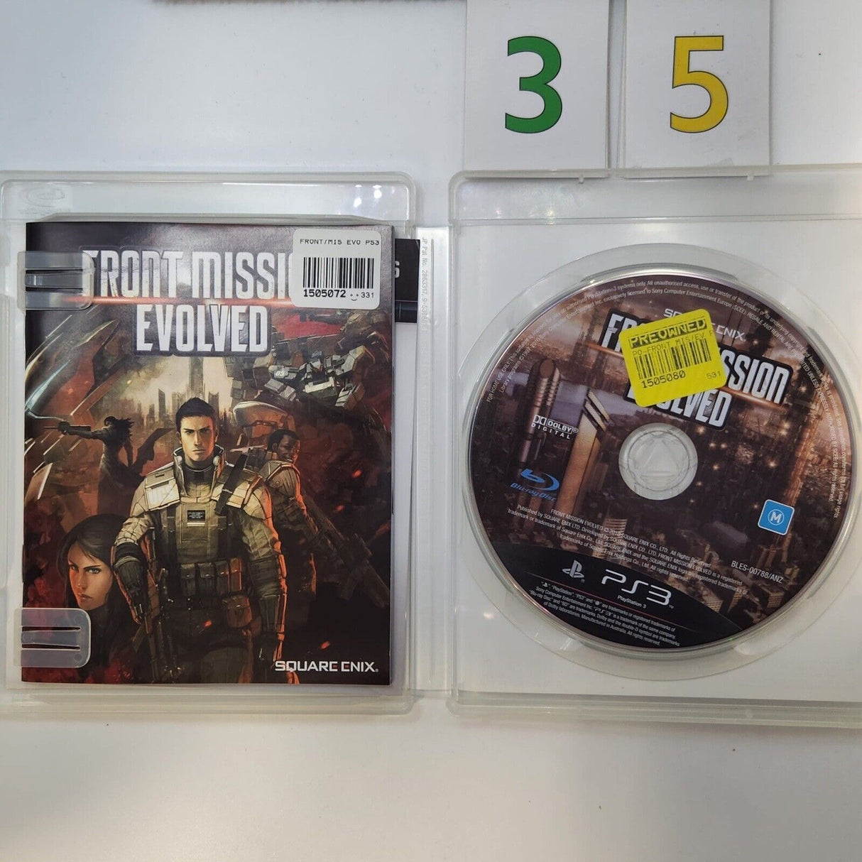 Front Mission Evolved  PS3 Playstation 3 Game + Manual - Trippy Trades 