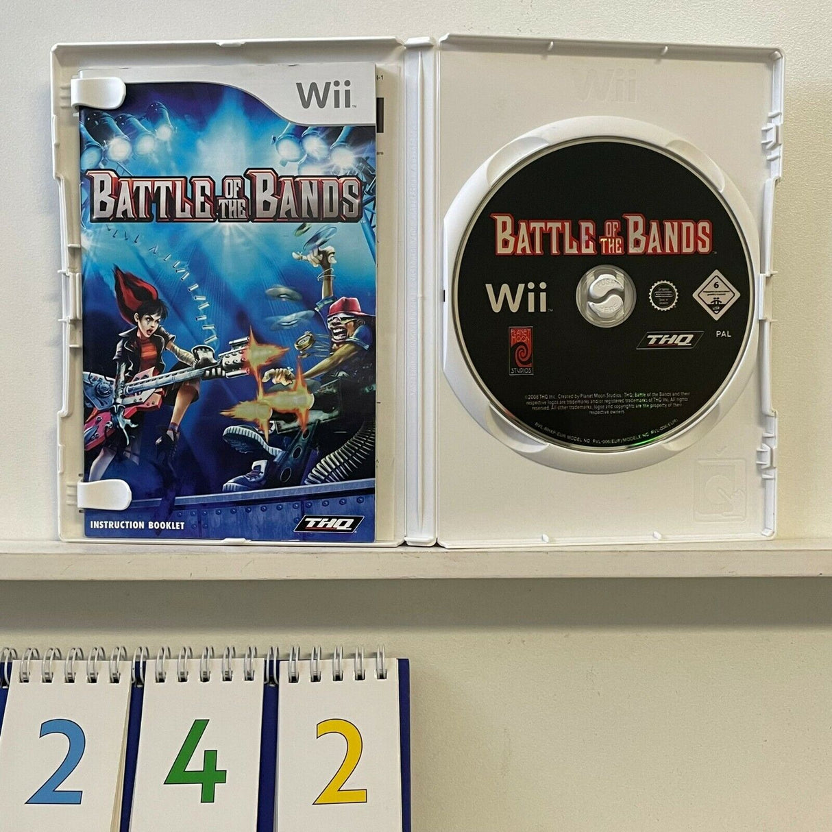 Battle Of The Bands Nintendo Wii Game + Manual PAL - Trippy Trades 