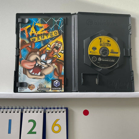 Taz Wanted Nintendo Gamecube game + Manual PAL r126 - Trippy Trades 