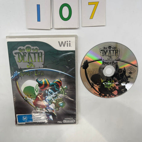 Death Jr Root of Evil Nintendo Wii Game + Manual PAL - Trippy Trades 