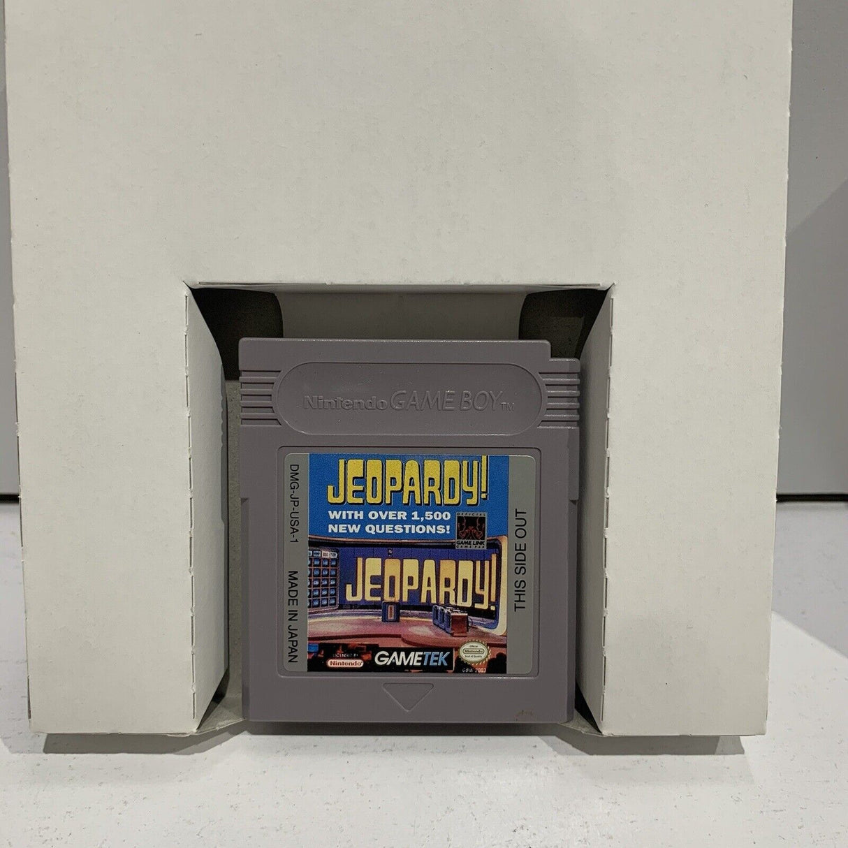 Jeopardy Nintendo Gameboy Game Boked and complete