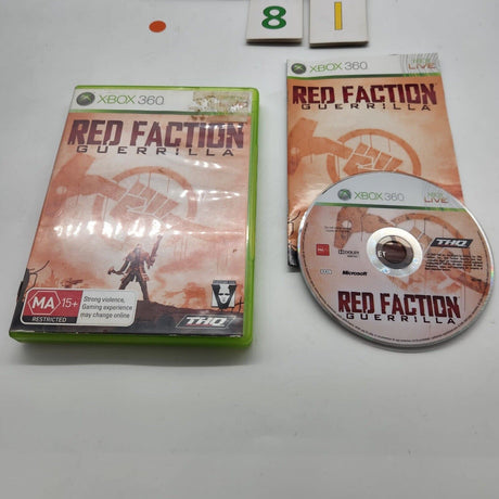 Red Faction Guerrilla Xbox 360 Game + Manual PAL - Trippy Trades 