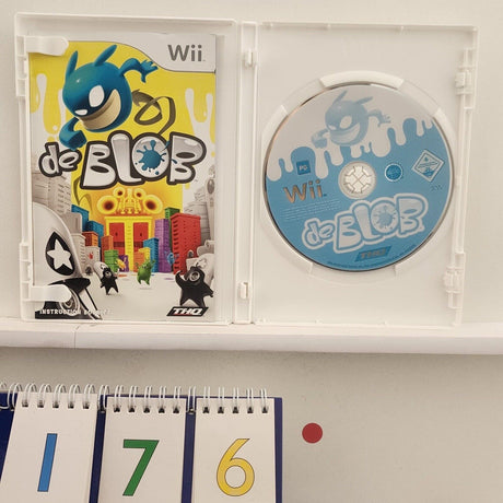 De Blob Nintendo Wii Game + Manual PAL - Trippy Trades 