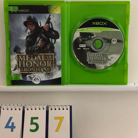 Medal Of Honor Frontline Xbox Original Game + Manual PAL - Trippy Trades 