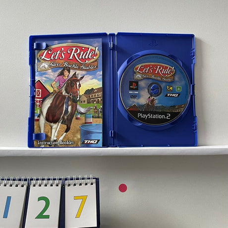 Let's Ride silver buck stables PS2 Playstation 2 Game + Manual  PAL p127 - Trippy Trades 