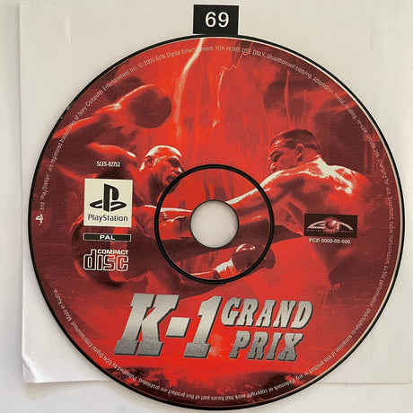 K-1 Grand Prix PS1 Playstation 1 game Disc Only - Trippy Trades 