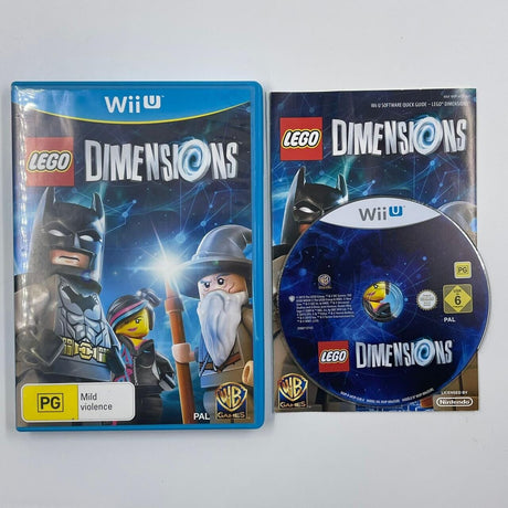 Lego Dimensions Nintendo Wii U Game + Manual PAL 12D - Trippy Trades 