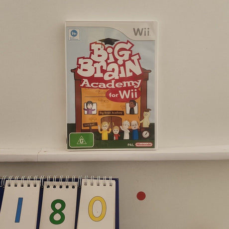 Big Brain Academy Nintendo Wii Game + Manual PAL - Trippy Trades 