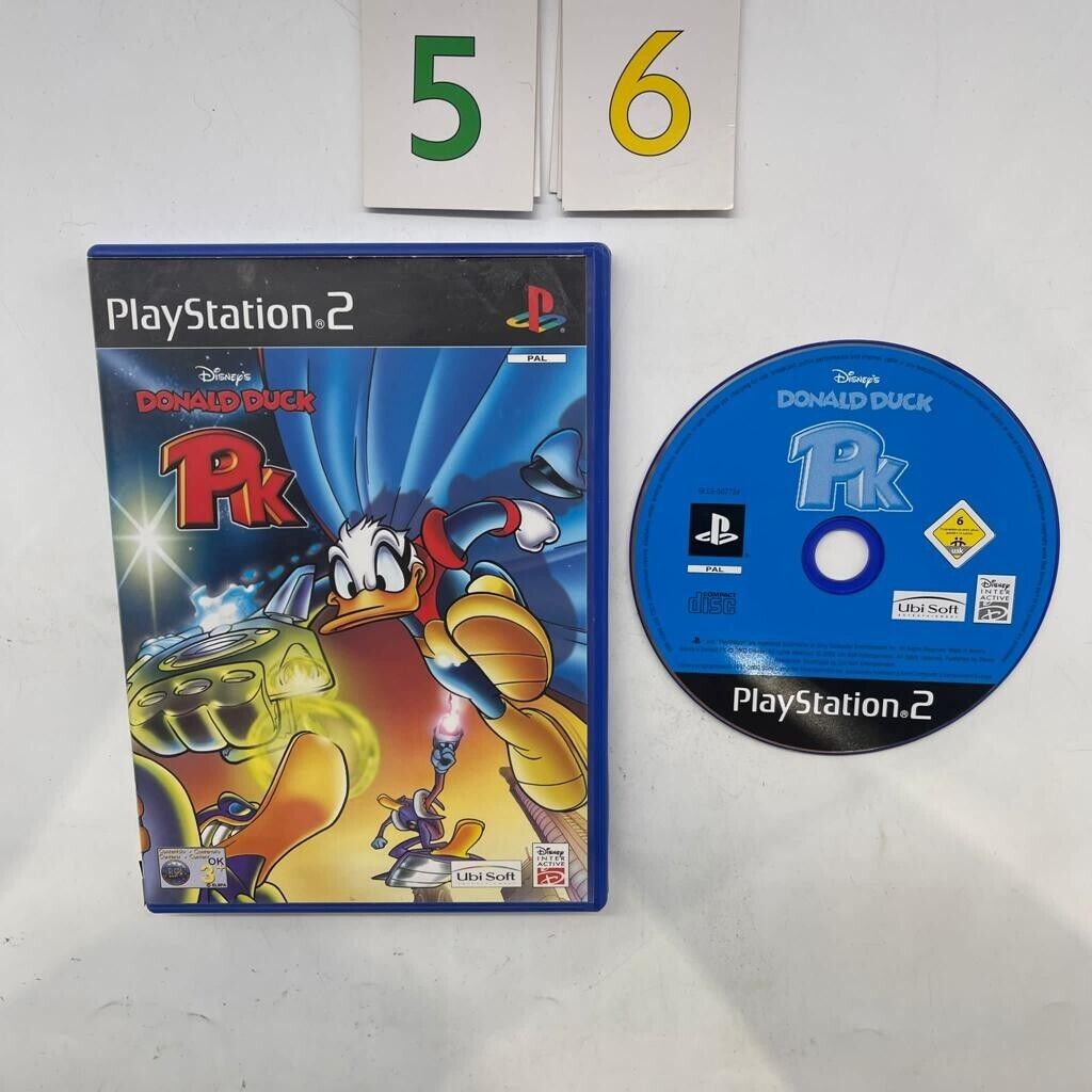 Disney's Donald Duck PK PS2 Playstation 2 Game  PAL - Trippy Trades 