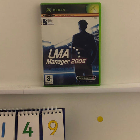 LMA Manager 2004 Xbox Original Game + Manual PAL - Trippy Trades 