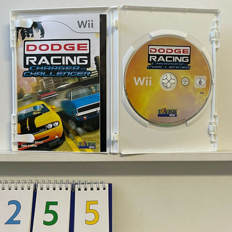 Dodge Racing Charger VS Challenger Nintendo Wii game + manual PAL - Trippy Trades 