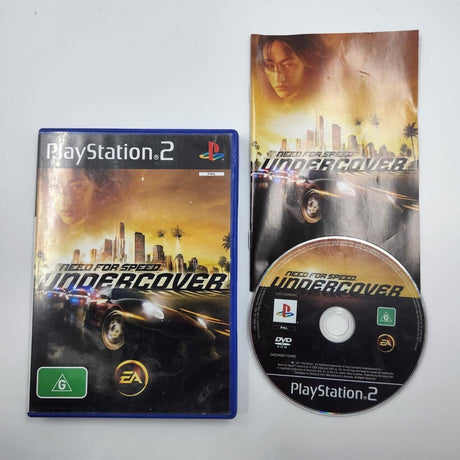 Need For Speed Undercover PS2 Playstation 2 Game + Manual PAL - Trippy Trades 