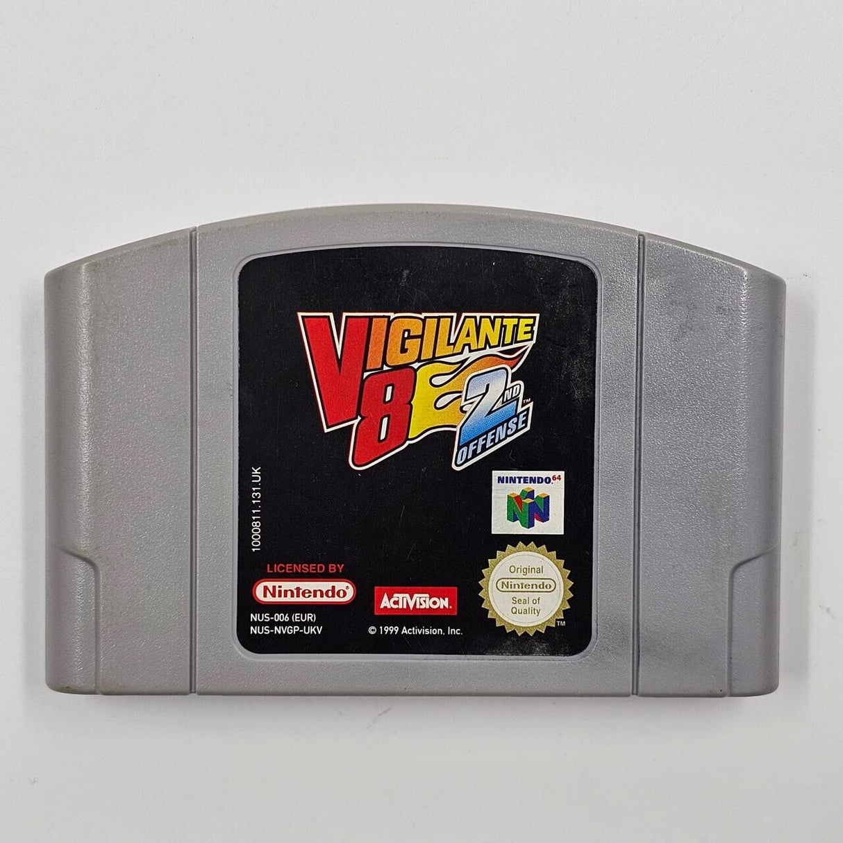 Vigilante 8 2nd Offense Nintendo 64 N64 Game Cartridge PAL 25F4 - Trippy Trades 