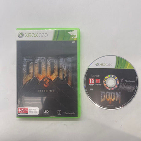 Doom 3 III BFG Edition Xbox 360 Game PAL - Trippy Trades 