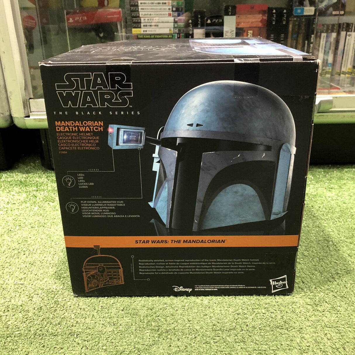 Hasbro Star Wars The Black Series Mandalorian Death Watch Helmet Boxed Brand New - Trippy Trades 