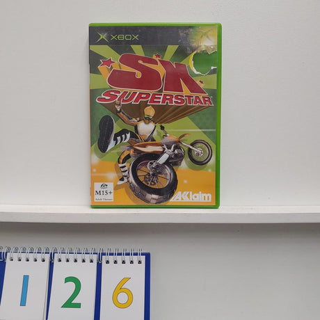 SX Superstar Xbox original game + manual PAL - Trippy Trades 