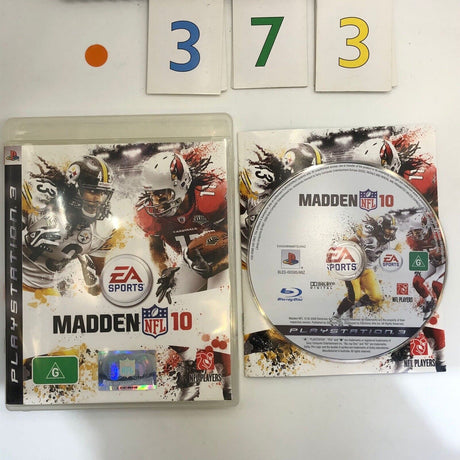 Madden 10 PS3 Playstation 3 Game + Manual o373 - Trippy Trades 