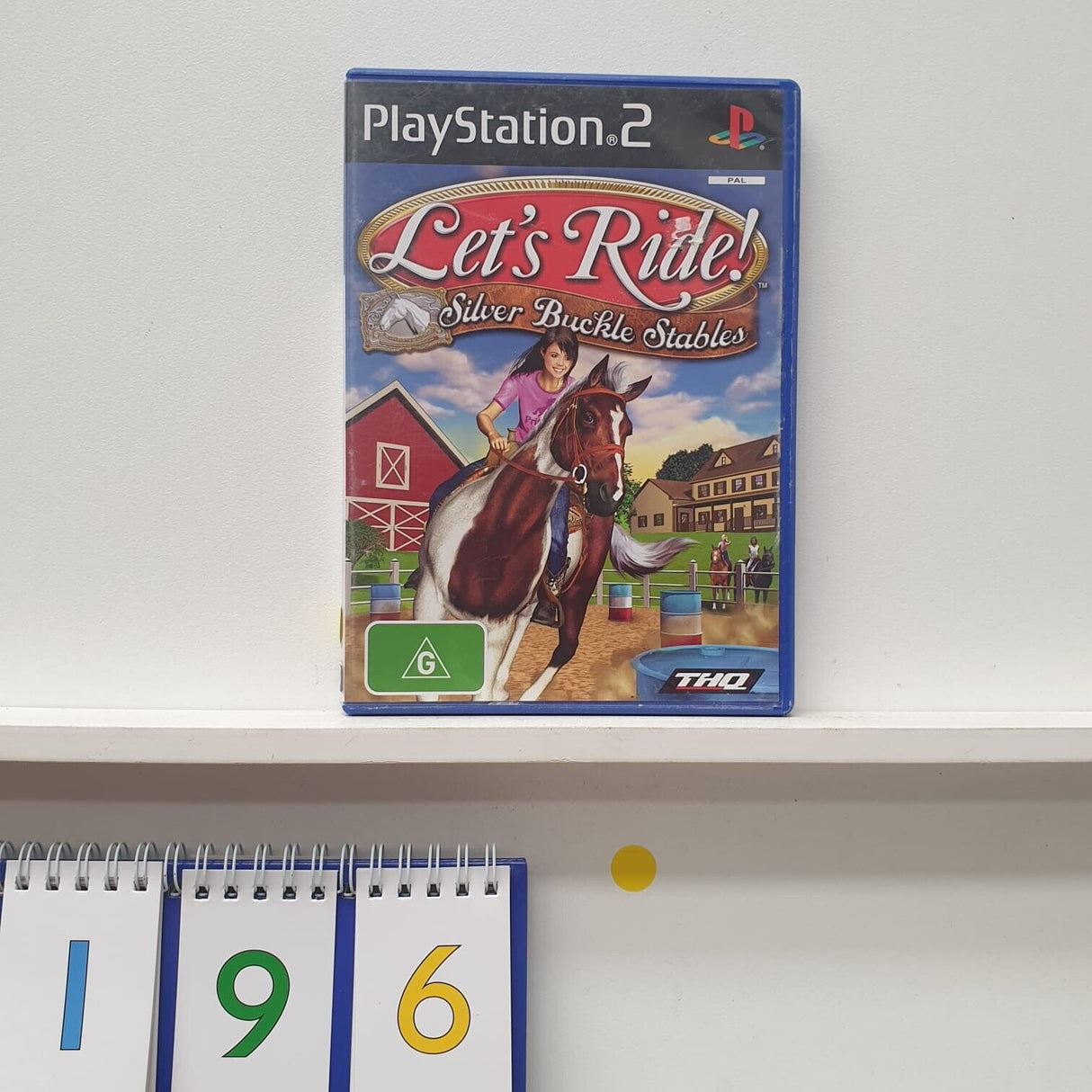 Let’s Ride Silver Buckle PS2 PlayStation 2 Game + Manual PAL - Trippy Trades 