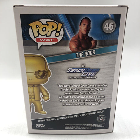 Funko Pop Vinyl The Rock Smack Down Live #46 Special Edition - Trippy Trades 