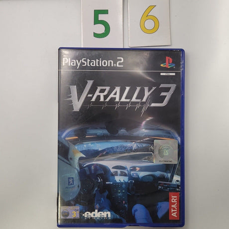 V-Rally 3 III PS2 Playstation 2 Game + Manual PAL - Trippy Trades 