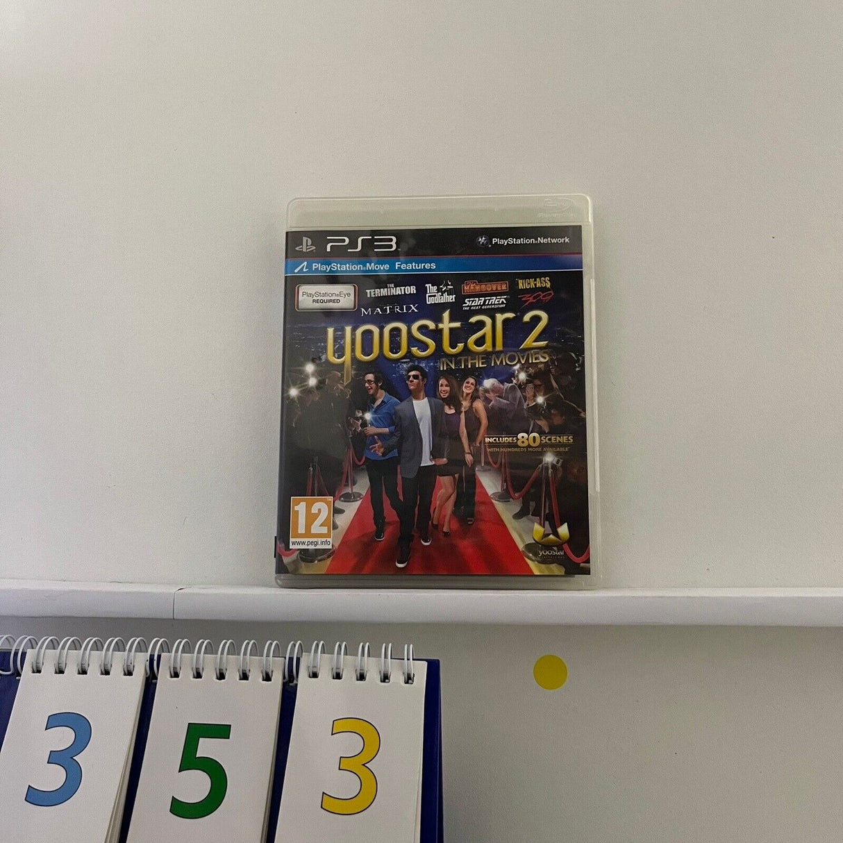 Yoostar 2 In The Movies PS3 Playstation 3 Game + Manual