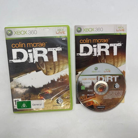 Colin Mcrae Dirt Xbox Original Game + Manual PAL 06n3 - Trippy Trades 