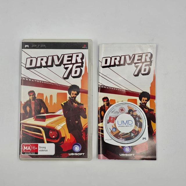 Driver 76 PSP Playstation Portable Game + Manual - Trippy Trades 