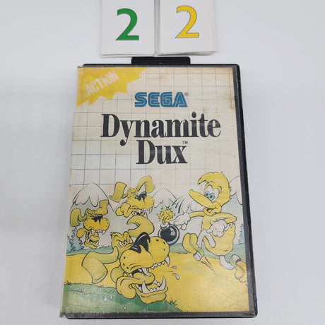 Dynamite Dux Sega Master System Game + Manual PAL - Trippy Trades 