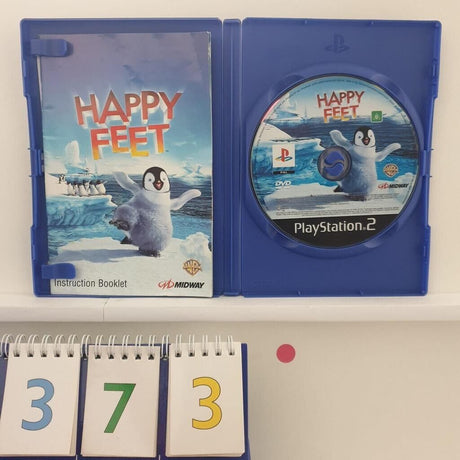 Happy Feet PS2 Playstation 2 Game + Manual  PAL - Trippy Trades 