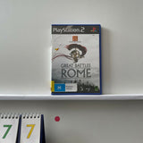 Great Battles Of Rome PS2 Playstation 2 Game + Manual PAL p77 - Trippy Trades 