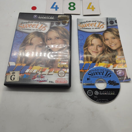 Mary-Kate and Ashley Sweet 16 Nintendo Gamecube Game + Manual PAL r484 - Trippy Trades 