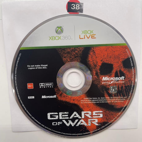 Gears Of War Xbox 360 Game Disc Only - Trippy Trades 