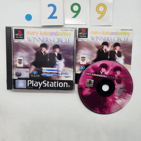 Mary Kate And Ashley Winners Circle PS1 Playstation 1 Game + Manual PAL b299 - Trippy Trades 