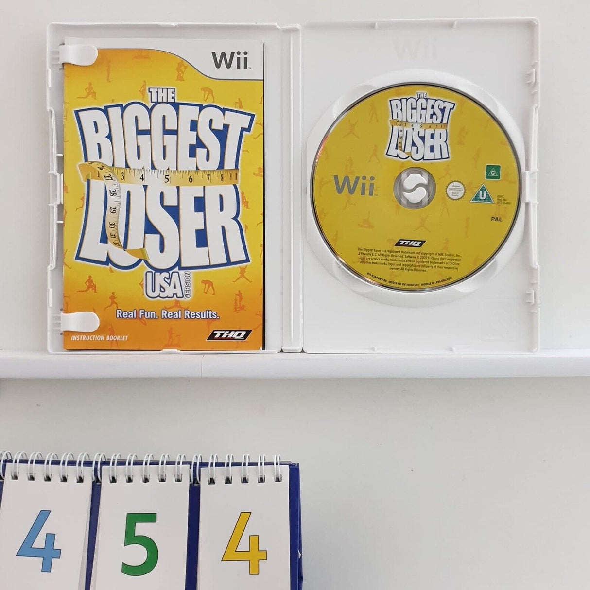 The Biggest Loser USA Nintendo Wii Game + Manual PAL oz454 - Trippy Trades 