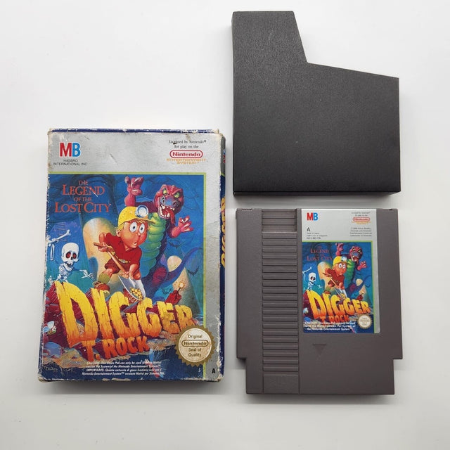 Digger T. Rock Nintendo Entertainment System NES Game PAL Boxed - Trippy Trades 