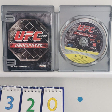 UFC 2009 Undisputed PS3 Playstation 3 Game + Manual b320 - Trippy Trades 