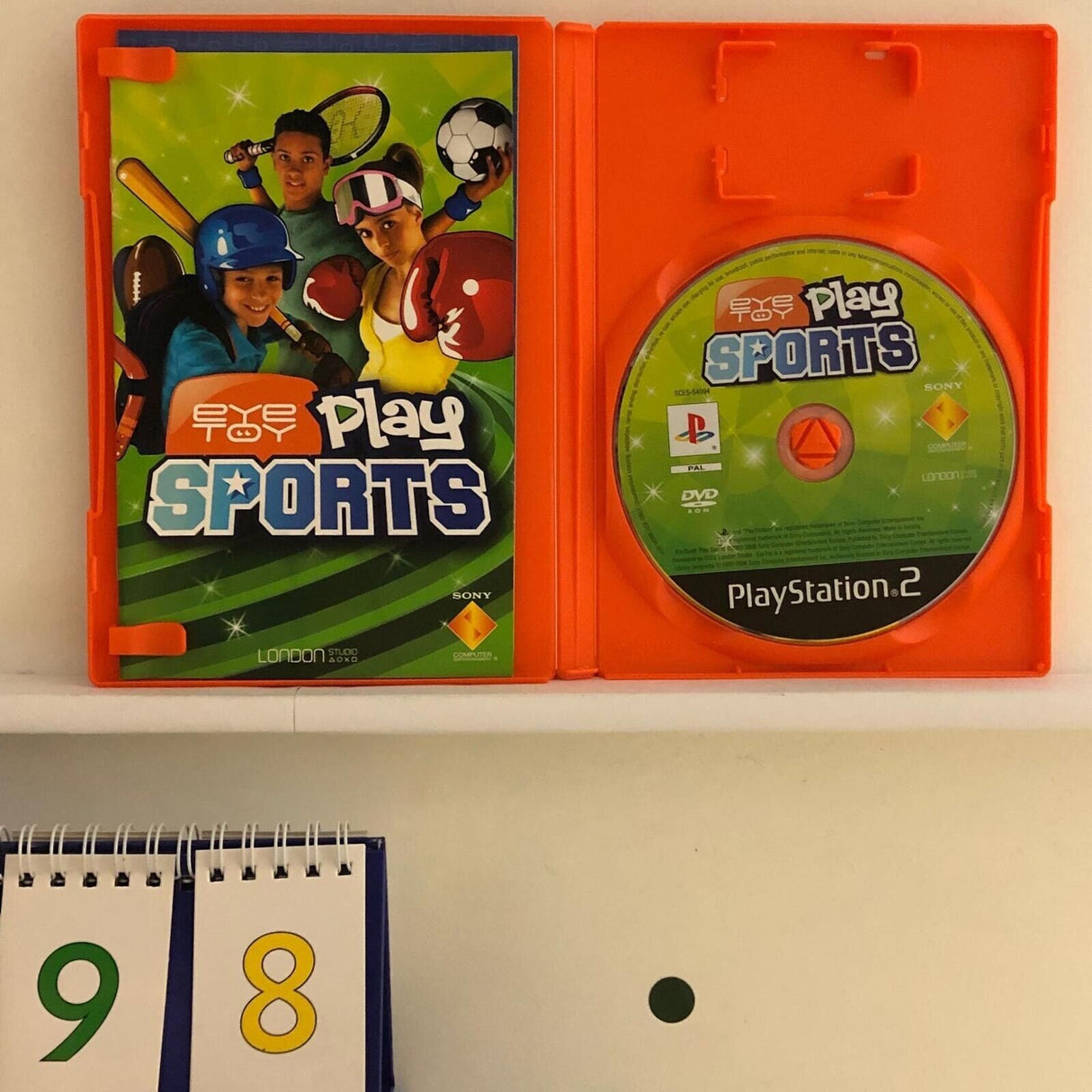 EyeToy Play Sports PS2 Playstation 2 Game + Manual PAL
