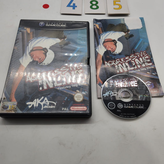 Aggressive Inline Nintendo Gamecube Game + Manual PAL r485 - Trippy Trades 