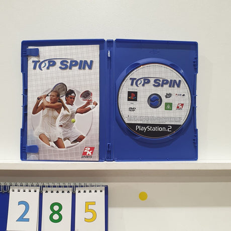 Top Spin PS2 PlayStation 2 game + manual PAL - Trippy Trades 