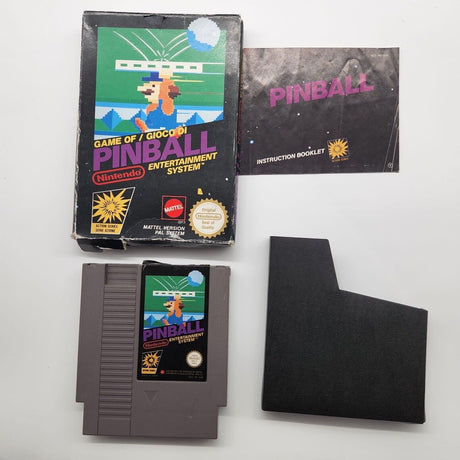 Pinball Nintendo Entertainment System NES Game PAL Boxed Complete - Trippy Trades 