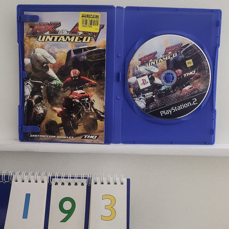 MX Vs ATV Untamed PS2 Playstation 2 Game + Manual PAL - Trippy Trades 