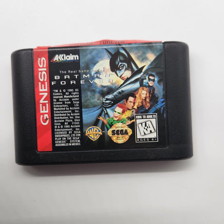 Batman Forever Sega Mega Drive Game + Manual - Trippy Trades 